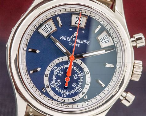 patek philippe 18kwg flyback chronograph annual calendar 5960 01g-001|Patek Philippe Complications 5960/01G.